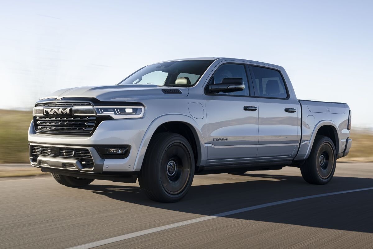 Professional RAM truck for junk removal services